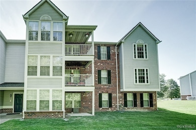 Rear View of Building - Topp Balcony is Subject Pr