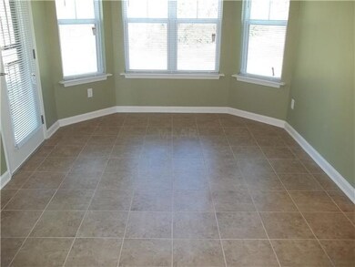 Eating area in kitchen.