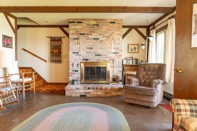 With Wood Burning Fireplace