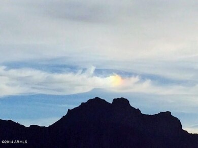 sun reflection over mtn