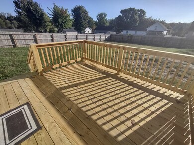 New Deck on Back of Home