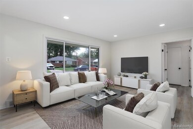 Living room - staged