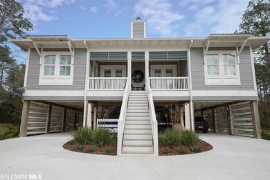 just steps away from the boat dock.