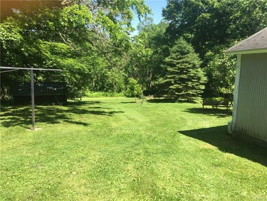 Large, private back yard that borders the Little S