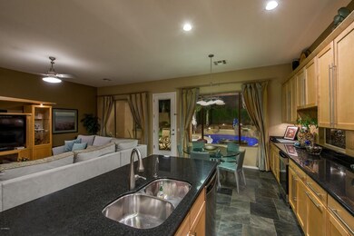 Night Pool from House