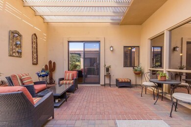 Trellis Covered Courtyard