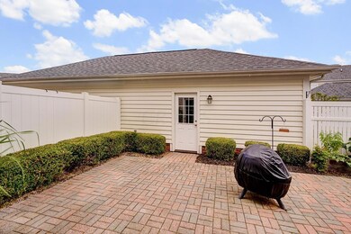 Patio View of Detached Garage