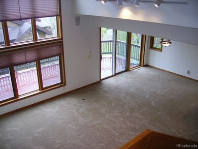 Living room and dining room
