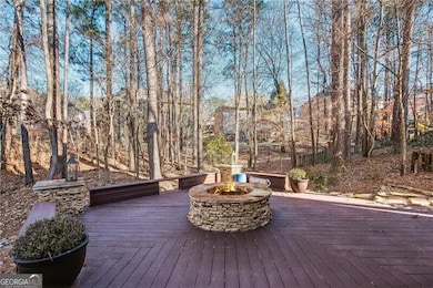 Built-in fun! Outdoor firepit is just outside for 