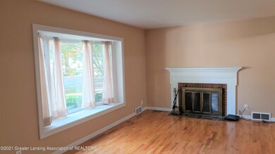 Living Room with Bay Window