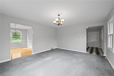 Freshly painted walls, trim, doors and ceilings ha
