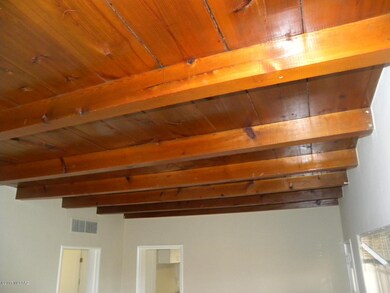 Wood bean ceiling