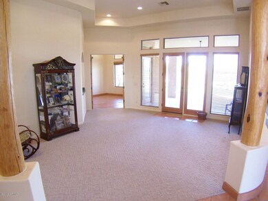 Welcome in to the Dramatic Living Room