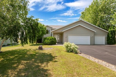 The home features maintenance free steel siding an