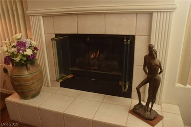 Flip a switch for a cozy gas fireplace for those (