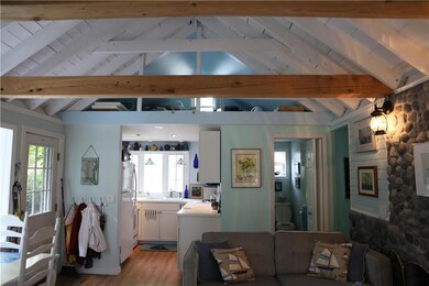 View from the French doors looking...