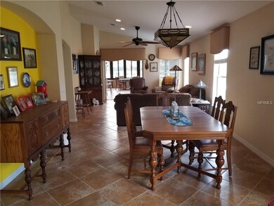 View of Open Floor Plan: Dining and Forma Living A