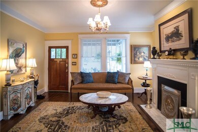 Living Room/Parlor, Note, the front door opens int