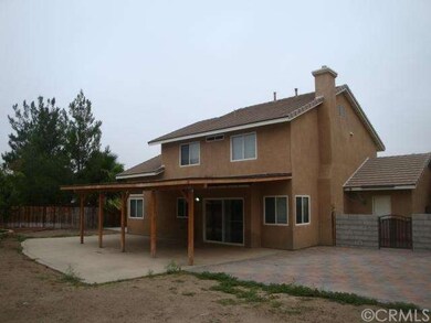 Spacious back yard