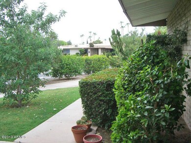 View of clubhouse from front door