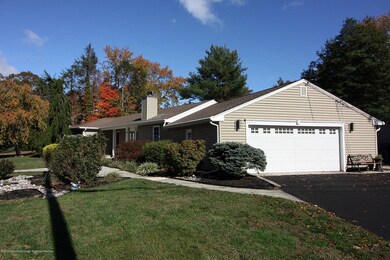 Front view + garage view