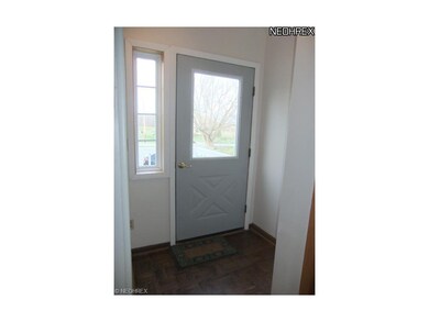 The front entrance brings you directly in the foye