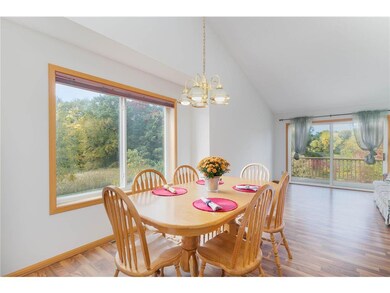 Spacious dining area with gorgeous views