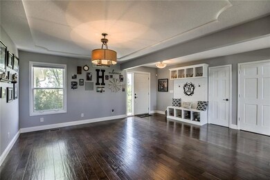 Dining area near front of home
