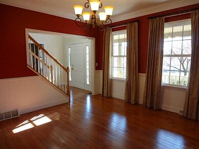 Exterior Front. Large dining room with hardwood fl