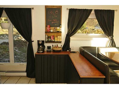 Kitchen. A customized coffee bar was a must for th