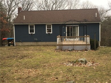 Rear view of the property