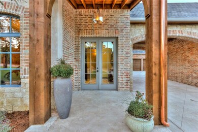French doors off multipurpose room.