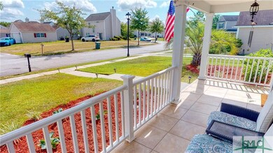 Great Porch for sipping tea or wine.