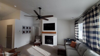 Custom gas fireplace