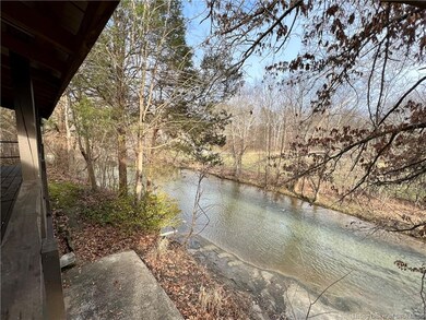 View of creek off patio