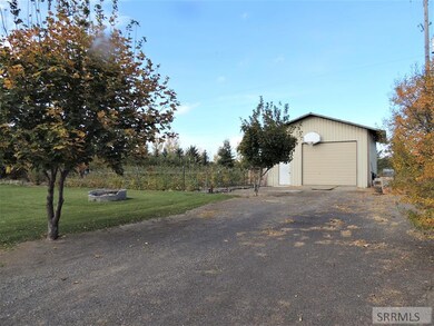 Shop with concrete floor and power