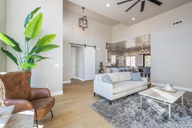 Living Room into Kitchen