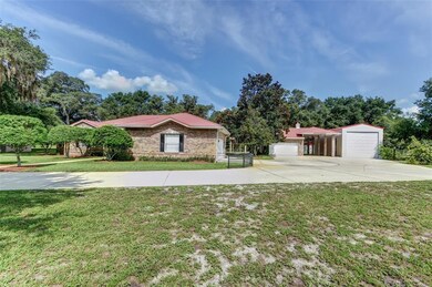 Front with Detached Garage & RV/Boat Port