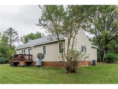 Right rear side of home