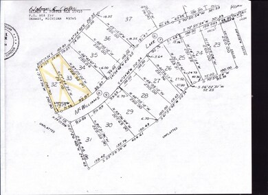 McWilliams Lk Rd - plat 001