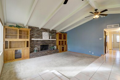 Cozy Fireplace with built-ins