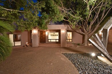 Front courtyard.