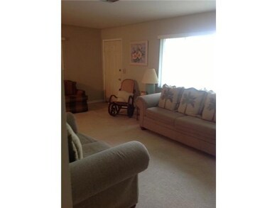 Living Room. View of LR from hallway exit, facing