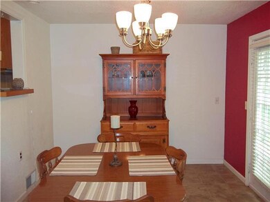 Opposite view of dining room.  Pass through from k