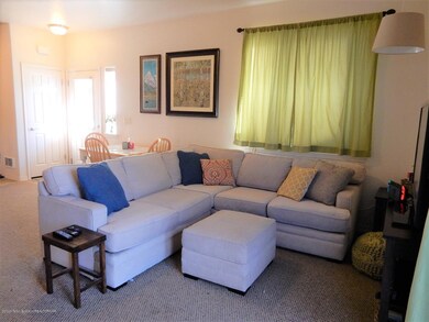 Living area towards entry