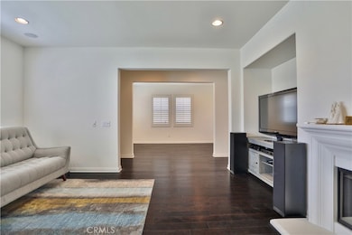 A view of the Living Room from the Family Room