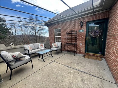 GREAT PATIO THAT BACKS UP TO THE WOODS - AWNING WI