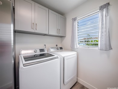 Full-size washer and dryer