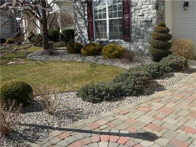 Exterior Front Paver sidewalk