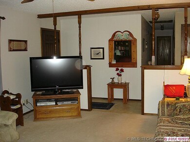 Living room and entry